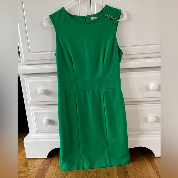 Emerald Green Dress Size 4 Petite - Picture 3 of 8